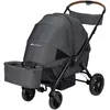 Image de Bébéconfort Helios, Poussette double dès la naissance, 0 - 4 ans, 0 - 22 kg, 2 sièges face-à-face, mineral graphite - en occasion ou reconditionné