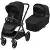 Image de Poussette Naissance Oxford Avec Nacelle Sense Noir Twillic