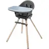 Image de Chaise Haute Enfant Évolutive 8 En 1 Moa Eco Beyond Graphite