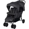 Image de Poussette Double Pour Enfants D'âges Rapprochés Teamy Graphite Minéral