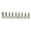 Image de PRECISION-STEEL 211439 Jeu de douilles Nbre/outils: 9, à tête carrée, Torx, Acier chrome-vanadium