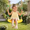 Image de Portique Balançoire Plastique Pour Portique Balançoire 2 M - 2,5 M Pour Enfants Jaune