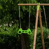Image de Trapèze Anneaux Pour Portique Balançoire 1,9 M - 2,5 M Pour Enfants Vert