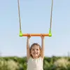 Image de Trapèze Métal Pour Portique Balançoire De 2,00 À 2,50 M Pour Enfants Orange