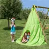 Image de Tipi Pour Portique Balançoire 2,3 M - 2,5 M Pour Enfants Vert