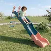 Image de Toboggan Linou 2,63 M. 3-12 Ans. Pour Enfants Bleu/corail