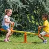 Image de Bascule-trébuchet Métal Rotative Coucou Pour Enfants Jaune