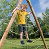 Image de Filet À Grimper Pour Portique Balançoire 2,3 M - 2,5 M Spider Pour Enfants Vert