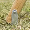 Image de Kit D'ancrage Pour Portique Balançoire Secur'in - Sans Béton Pour Enfants Gris