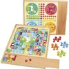 Image de Jeux De L'oie Et Petits Chevaux Beige