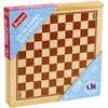 Image de Coffret Jeu De Dames Et D'echecs Beige