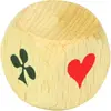 Image de Dé Belote Beige