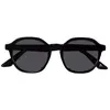 Image de Lunettes De Soleilovale Géometrique Noir