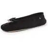 Image de Chaussons Ballerines Noeud Bijou Noir