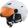 Image de Casque de ski avec visière Cairn Electron S3 Blanc 57/58 cm 060581001