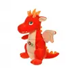 Image de Peluche Musicale Dragon - 17 Cm Orange