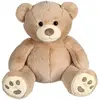 Image de Peluche - Peluche Ours Patachon Taupe - 80 Cm Marron