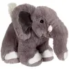 Image de Peluche Éléphant Debout 24 Cm Gris