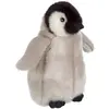 Image de Peluche Bébé Pingouin 17 Cm Gris
