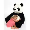 Image de Peluche Géante Panda - 1m10 - Noir Et Blanc Noir