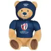 Image de Peluche Ours Coupe Du Monde De Rugby 2023(rwc) - Peluche Officielle Sous Licence - 30 Cm Assis Bleu