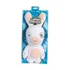 Image de Peluche Lapins Crétins Sonore Bouche Fermée - 28 Cm Bleu