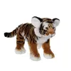 Image de Peluche - Fauve Allongé 30 Cm -tigre Brun Marron