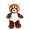 Image de Peluche - Peluche Panda Roux Green Forest - 20 Cm Marron