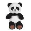 Image de Peluche - Peluche Panda Green Forest - 32 Cm Noir