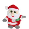 Image de Peluche - Père Noël - Christmas Pétillous Sonore 16 Cm Rouge
