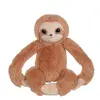 Image de Peluche - Peluche Paresseux Caramel - 42 Cm Marron