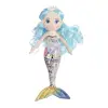 Image de Peluche - Sirène Azura - 30 Cm Bleu