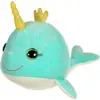 Image de Peluche - Peluche Sonore Narval Bellabloo Friends - 30 Cm Bleu