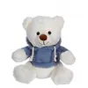 Image de Peluche - Sweat Friends Color Ourson Bleu Gris En Peluche - 22 Cm Gris