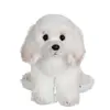 Image de Peluche - Peluche Floppipup Caniche - 22 Cm Blanc