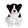 Image de Peluche - Peluche Floppipup Border Collie - 22 Cm Blanc