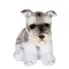 Image de Peluche - Peluche Floppipup Schnauzer - 22 Cm Blanc