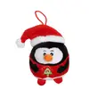 Image de Peluche - Pingouin - Bouille De Noël Sonore 13 Cm Noir