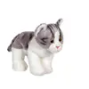 Image de Peluche - Chat Floppikitty - 22 Cm Gris