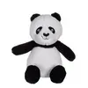 Image de Peluche - Panda Econimals En Peluche Éco-conçue - 24 Cm Noir