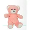 Image de Peluche - Peluche Ours Trendy Rose Poudré, L'ours À Câliner, 15 Cm Corail