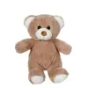 Image de Peluche - Ours Trendy À Câliner - 15 Cm Marron