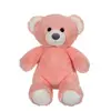 Image de Peluche - Peluche Ours Trendy Rose Poudré, L'ours À Câliner, 24 Cm Corail