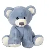 Image de Peluche - Ours Floppy, Bleu 40 Cm Bleu