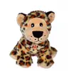 Image de Peluche - Peluche Savanoos Sonore - Léopard - 15 Cm Orange