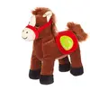 Image de Peluche - Race Poneez Sonore 22cm Rouge
