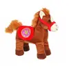 Image de Peluche - Race Poneez Sonore 22cm Rouge - Violet