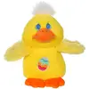 Image de Peluche - Les Amis De Pâques Sonores - Canard Jaune En Peluche - 13 Cm Jaune