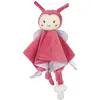 Image de Carré Doudou Bebe Bamboo - Coccinelle - 24 Cm S/carte Beige
