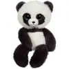 Image de Peluche Panda Leggies Gris Ardoise - 48 Cm Blanc